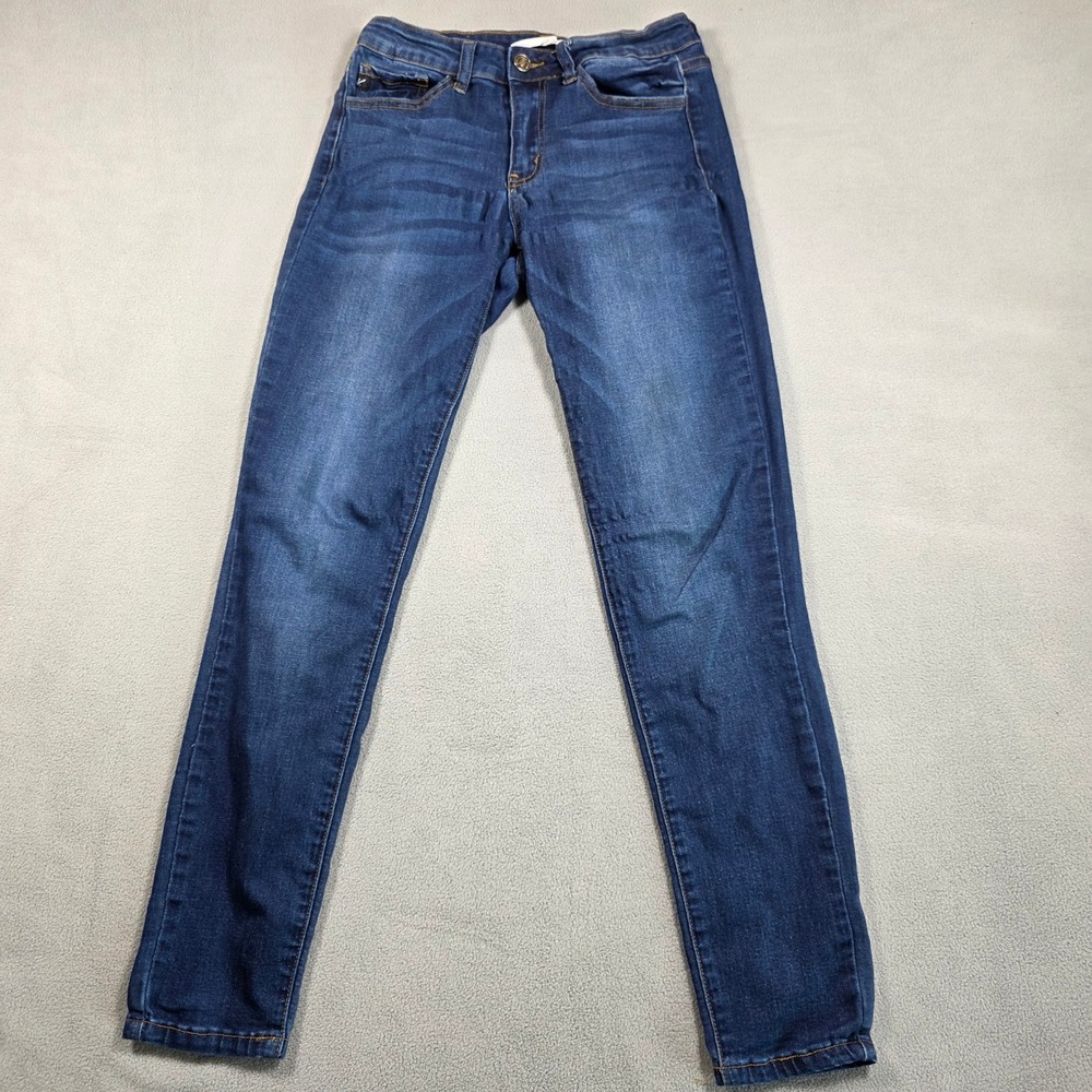 KanCan Jeans Womens Size 5 Blue Skinny High Rise Stretch Dark Wash